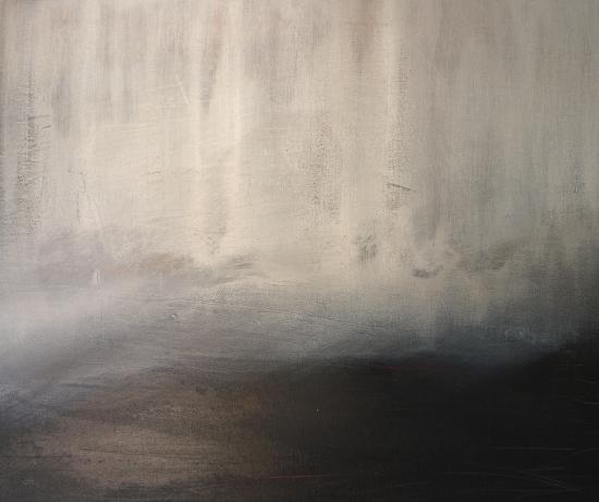 Série Tsunami n°9 :46/55 Acrylique et Encre sur toile