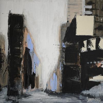 City and atmosphere n°17: 20/20 Acrylique sur toile*