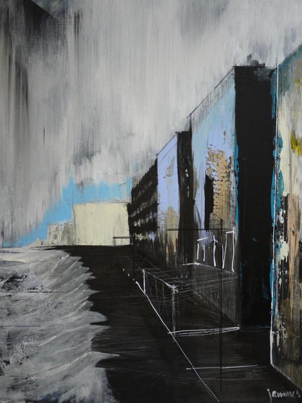 50/70 Acrylique sur toile*