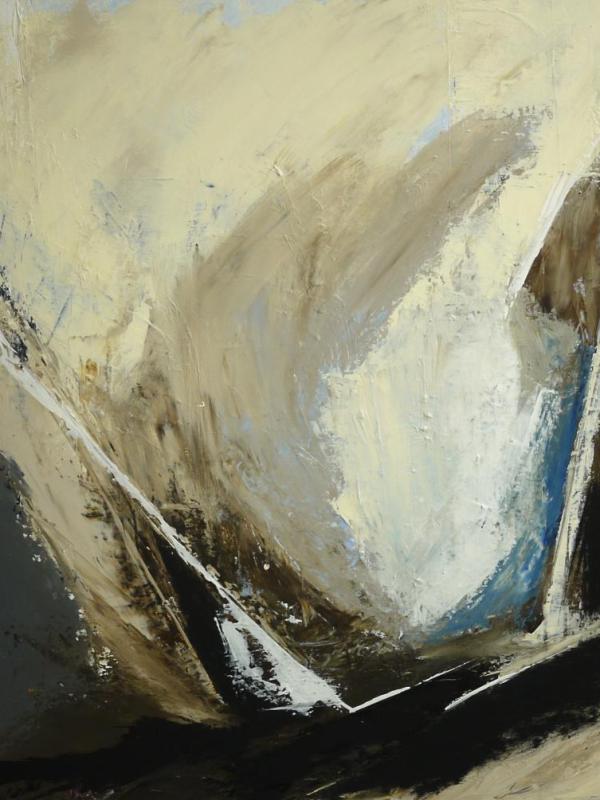 Abstrait n°1: 80/100 Acrylique sur toile