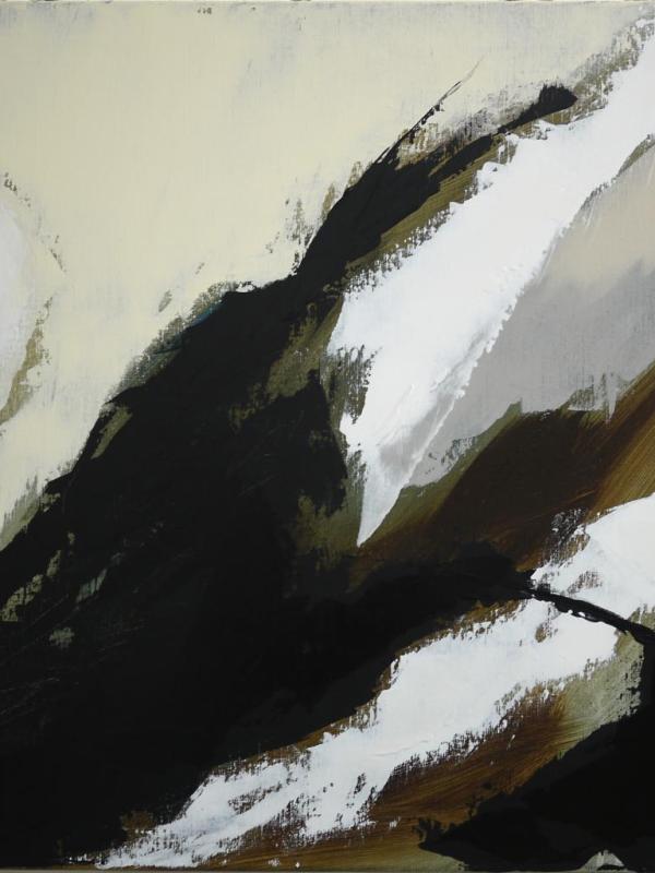 Abstrait n°4: 81/65 Acrylique sur toile