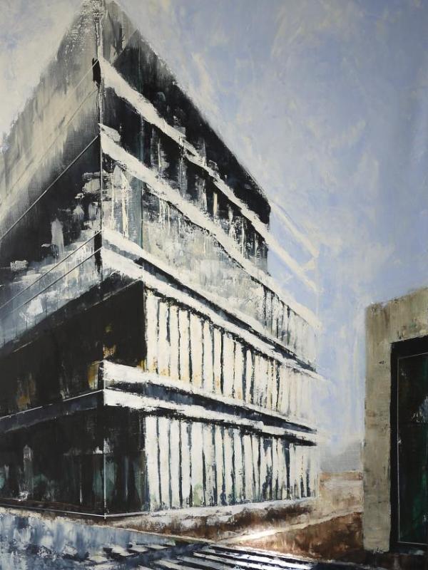 Paris ou ailleurs: 81/130 Acrylique sur toile*