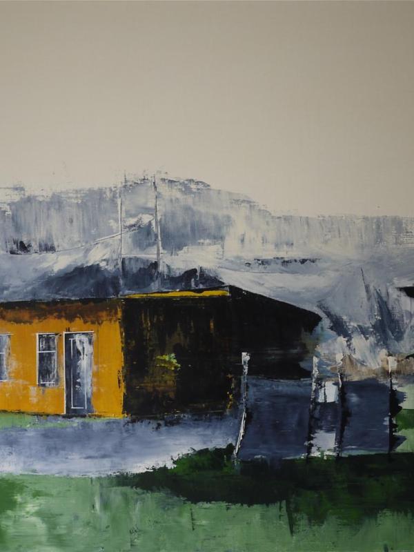 East West Memories n°1: 65/81 Acrylique sur toile*