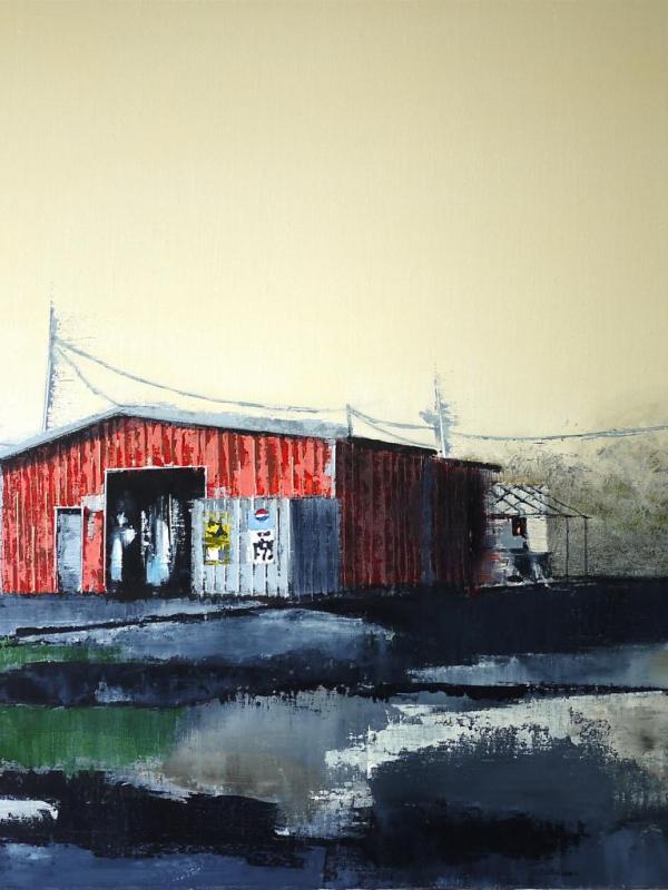 East West Memories n°2: 65/81 Acrylique sur toile*