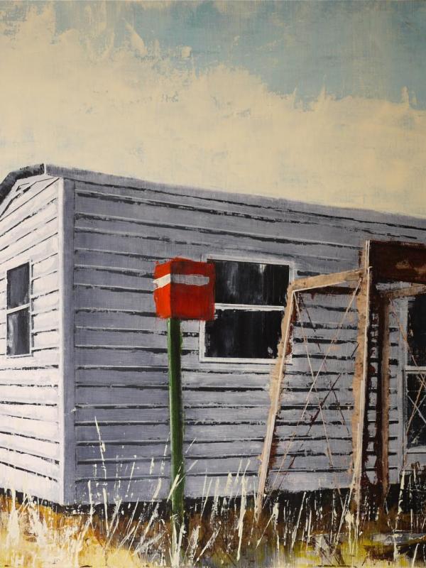 East West Memories n°6: 60/73 Acrylique sur toile*