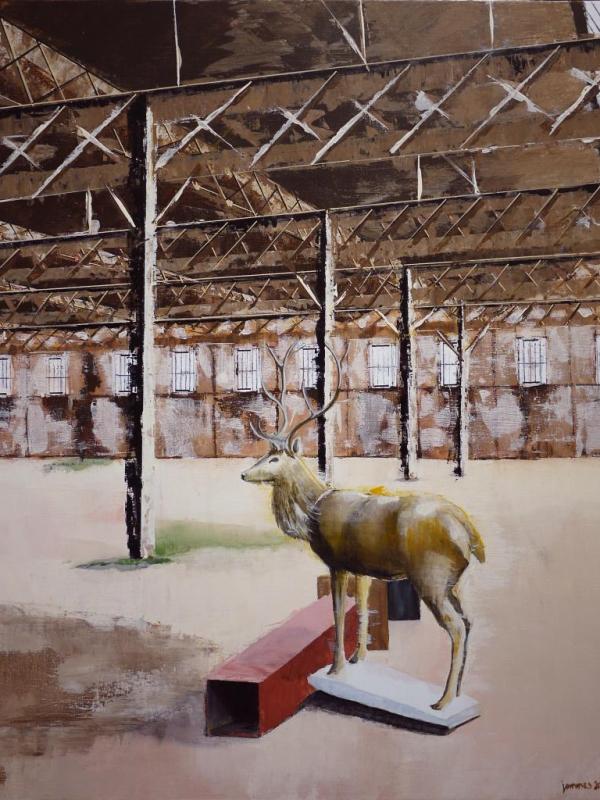 Apparition: 81/65 Acrylique sur toile*