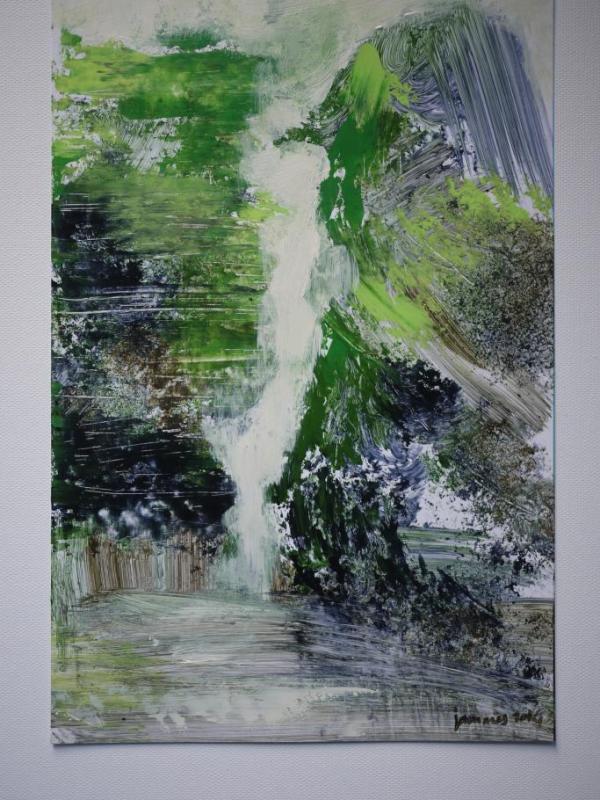 Nature 8: 20/30 cm acrylique sur papier*