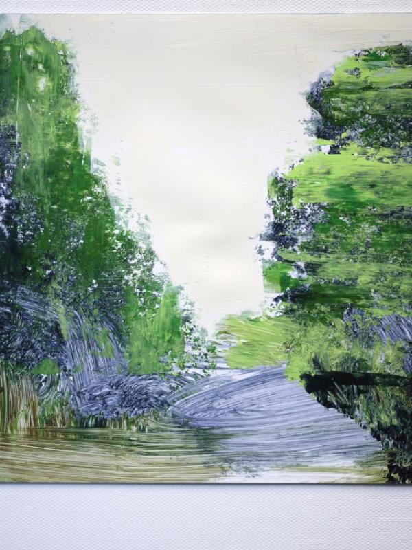 Nature 3: 20/30 cm acrylique sur papier