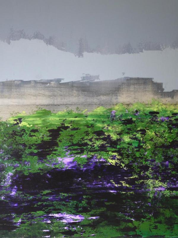 Au jardin n°2: 65/81 cm*