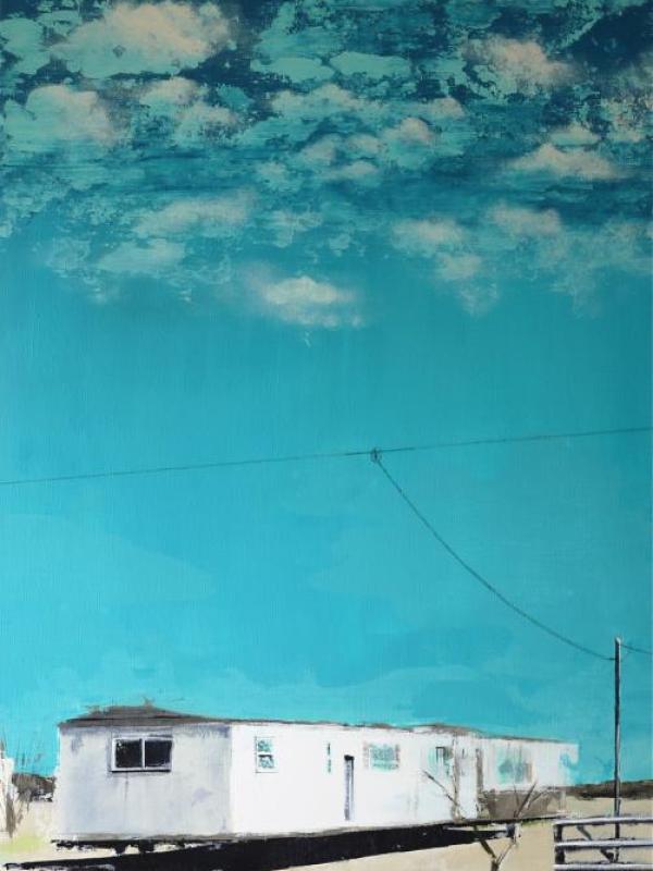 Le ciel est bleu: 50/100 cm