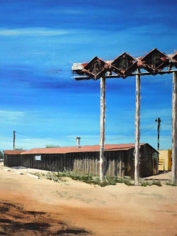 Retour aux sources: 120/100 cm, Acrylique sur toile