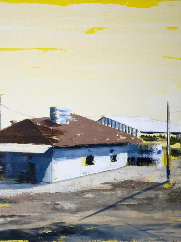 Flash n°4, 81/65 cm, Acrylique sur toile