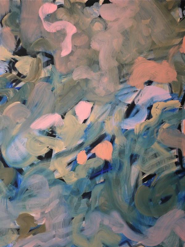 ÉCORCHÉ, 120/100 cm, Acrylique sur toile, Disponible