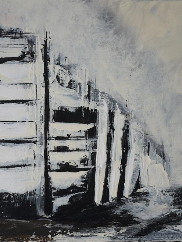 City and atmosphere n°2: 24/32 cm