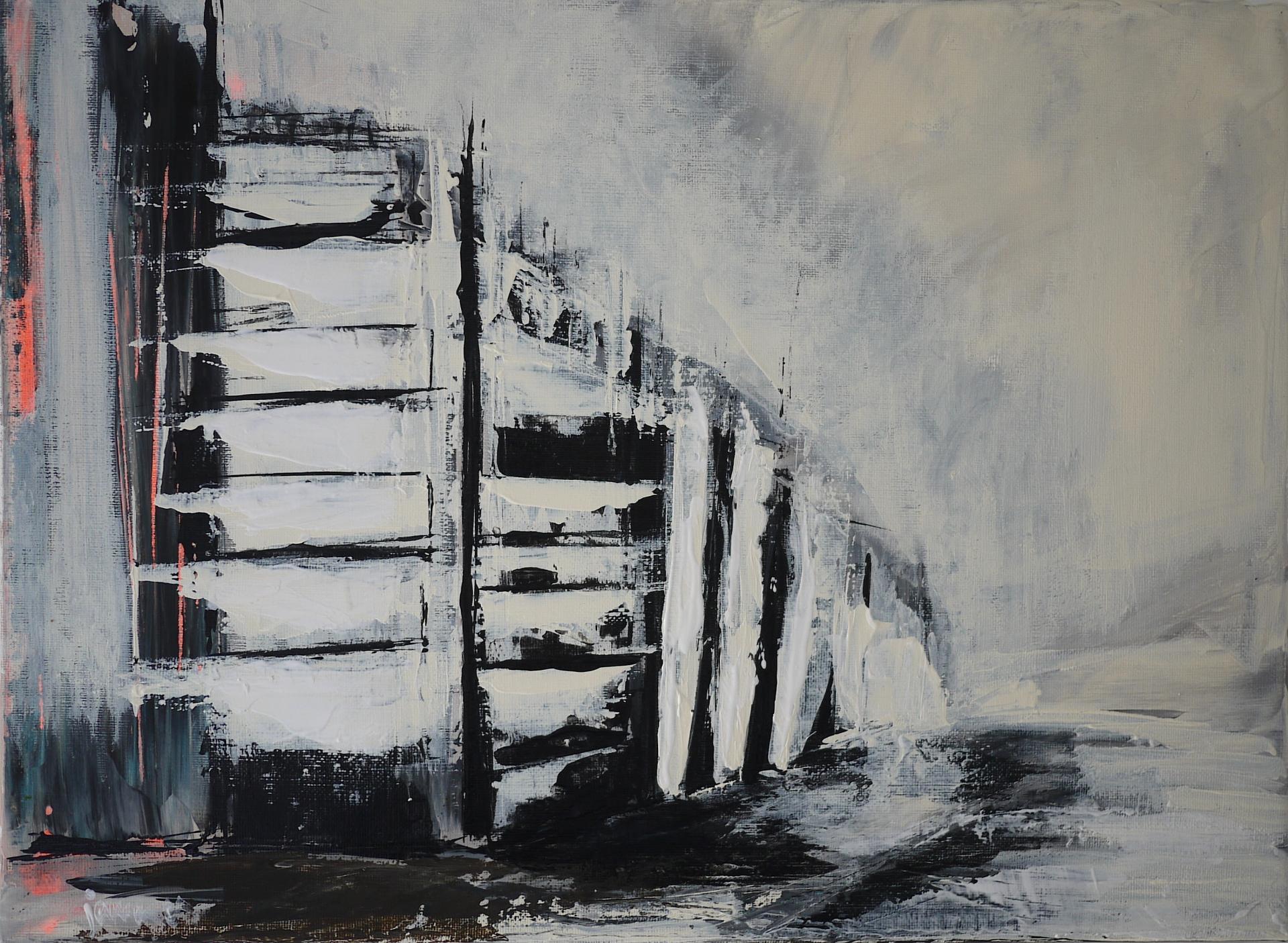 City and atmosphere n°2: 24/32 cm*